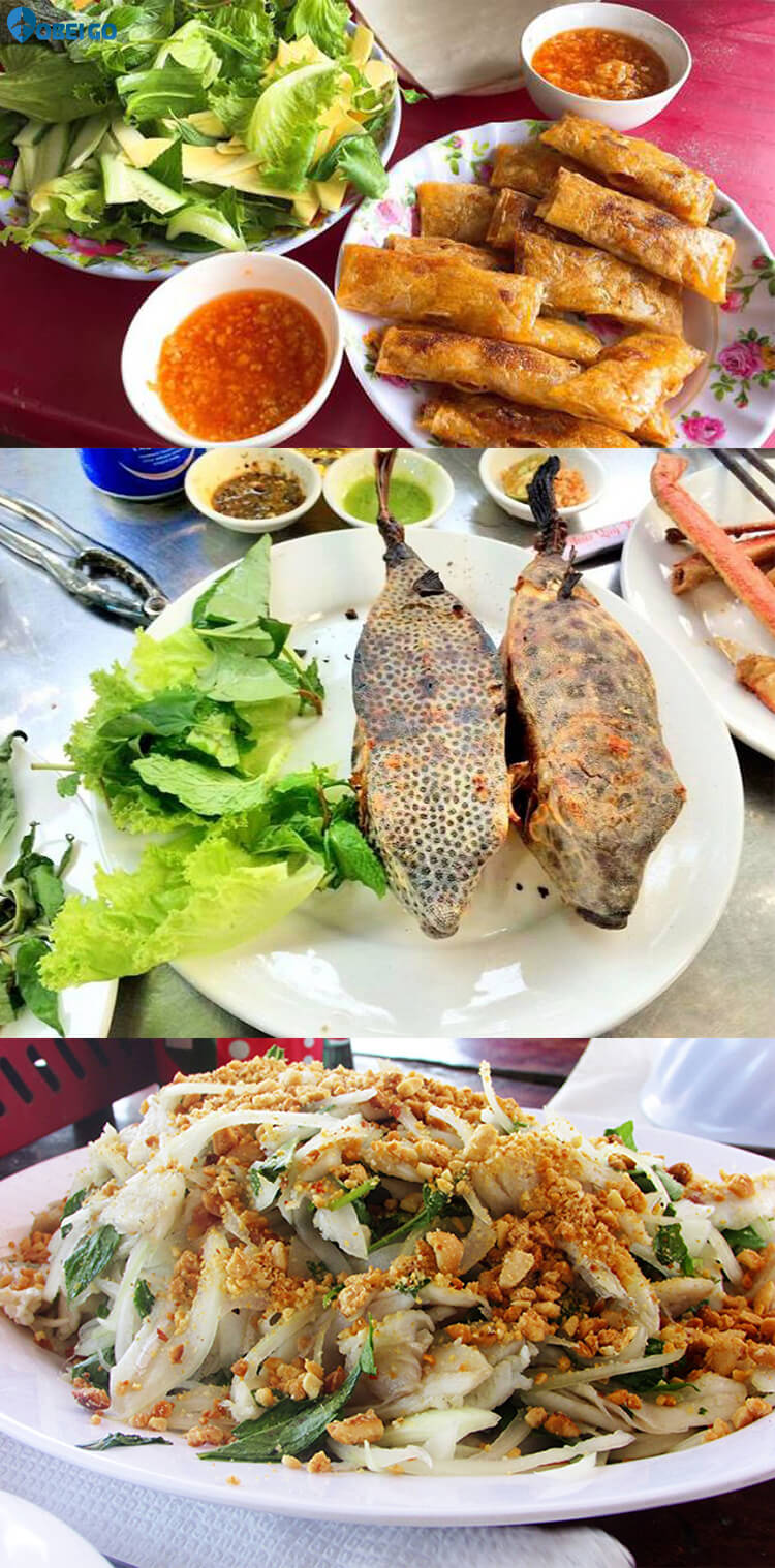 Du lịch Lagi Bình Thuận tự túc ăn gì ngon