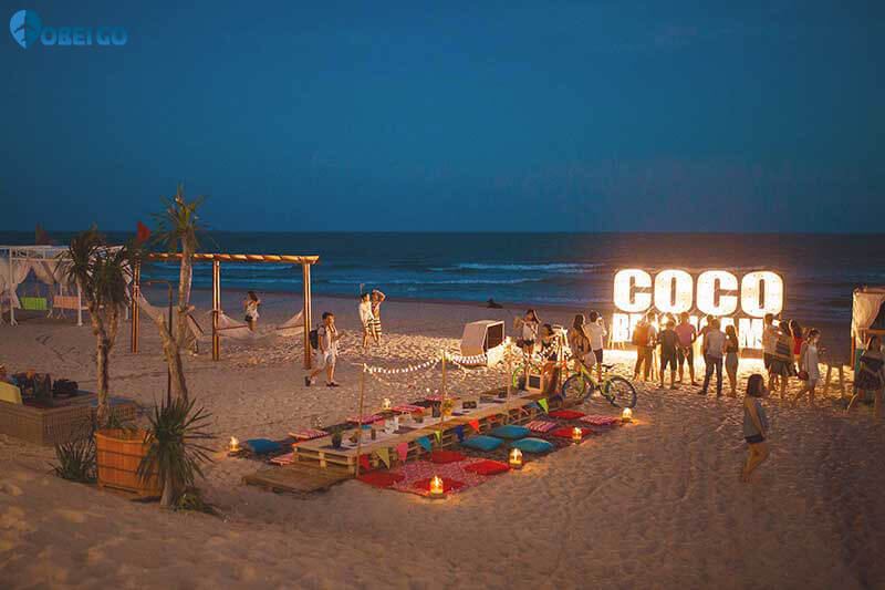 cắm trại và BBQ du lịch Coco Beach Bình Thuận
