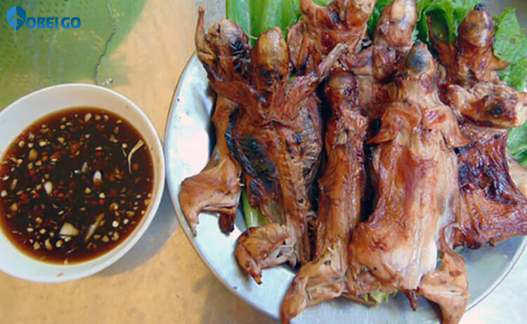 ẩm thực chuột dừa Bến Tre