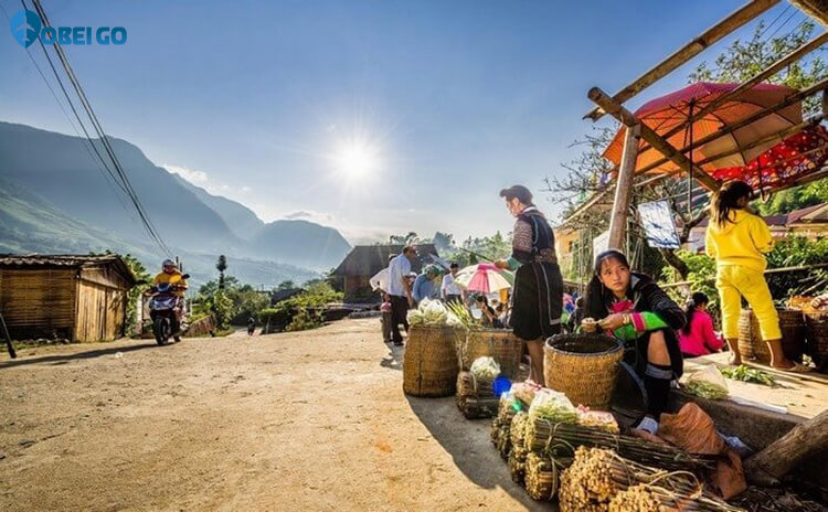 địa điểm du lịch bản Tả Van Sapa Lào Cai