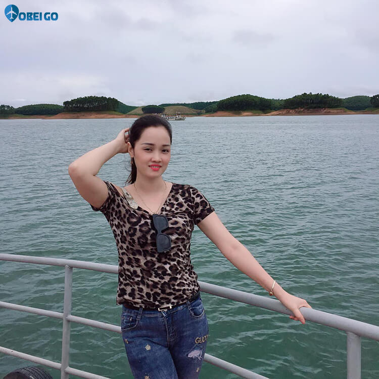 check in du lịch tại hồ Thác Bà Yên Bái