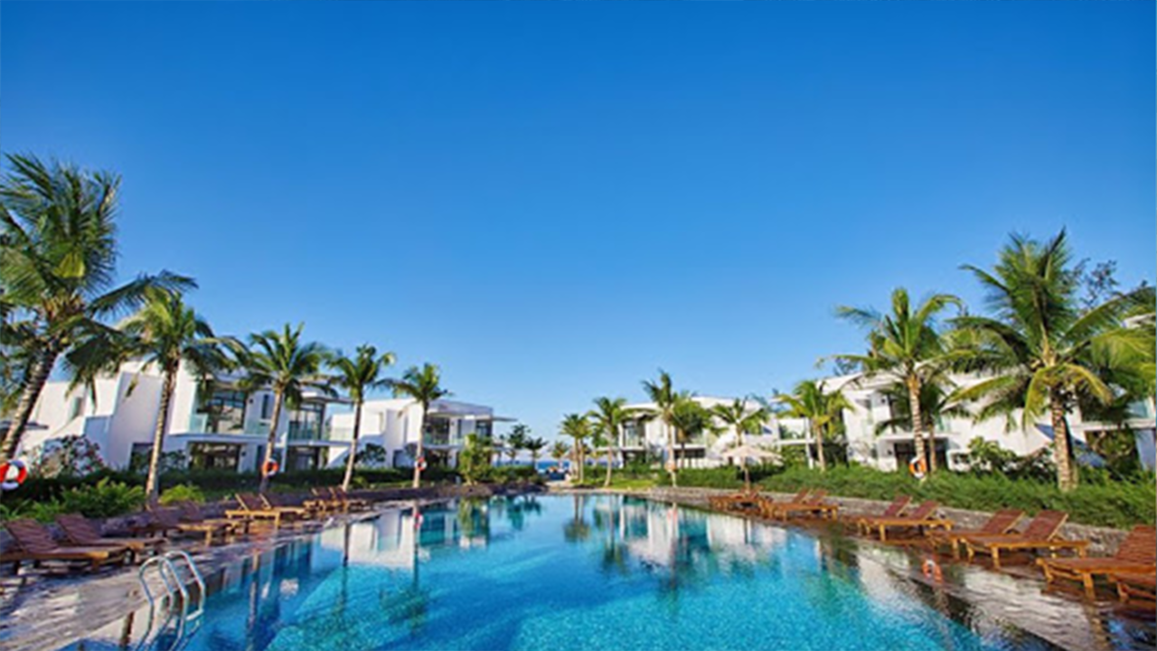 Resort Melia ĐN có view rất đẹp
